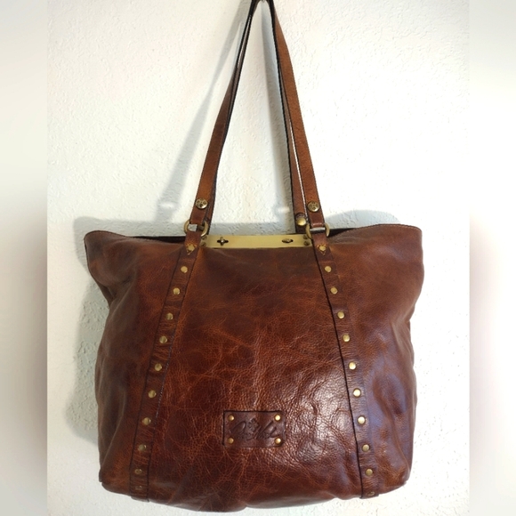 Patricia Nash Benvenuto Tote Vintage Distressed Leather - Picture 1 of 16